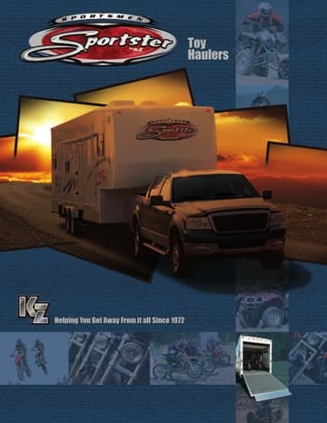 2008 KZ RV Sportsmen Sportster Brochure