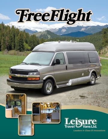 2008 Leisure Travel Vans Free Flight Brochure