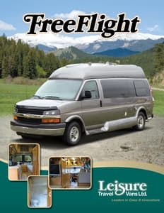 2008 Leisure Travel Vans Free Flight Brochure page 1
