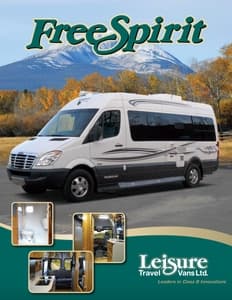 2008 Leisure Travel Vans Free Spirit Brochure page 1