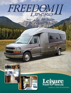 2008 Leisure Travel Vans Libero Brochure page 1