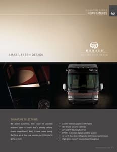 2008 Monaco Signature Series Brochure page 3