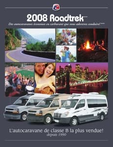 2008 Roadtrek Full Line French Brochure page 1