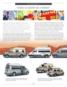 2008 Roadtrek Full Line French Brochure page 4
