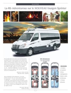 2008 Roadtrek Full Line French Brochure page 6