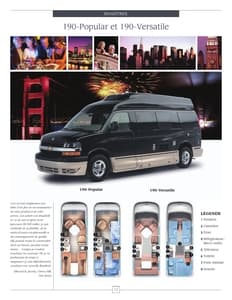 2008 Roadtrek Full Line French Brochure page 12