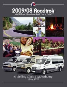 2008 Roadtrek Full Line Brochure page 1
