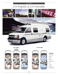2008 Roadtrek Full Line Brochure page 10