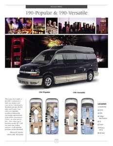 2008 Roadtrek Full Line Brochure page 12