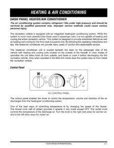 2008 Thor Chateau Citation Sprinter Owner's Manual Brochure page 80