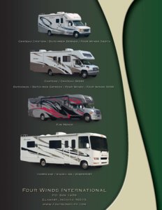2008 Thor Chateau Citation Sprinter Owner's Manual Brochure page 146