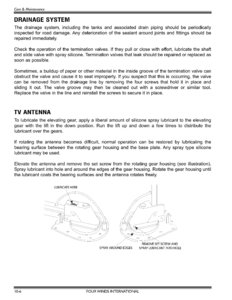 2008 Thor Four Winds Siesta Owner's Manual Brochure page 129