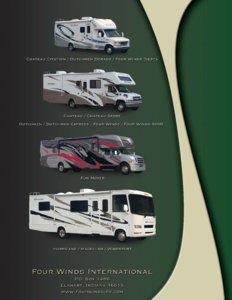 2008 Thor Four Winds Siesta Sprinter Owner's Manual Brochure page 146