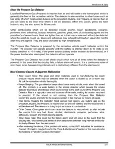 2008 Thor Hurricane Owner's Manual Brochure page 30