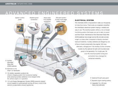 2009 Airstream Interstate 3500 Brochure page 4