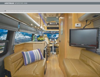 2009 Airstream Interstate 3500 Brochure page 6