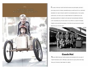 2009 American Coach American Tradition Brochure page 18