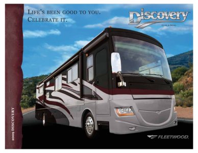 2009 Fleetwood Discovery Brochure page 1
