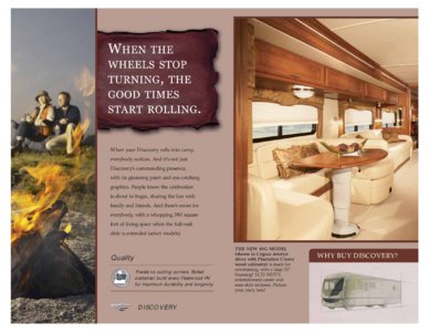 2009 Fleetwood Discovery Brochure page 2