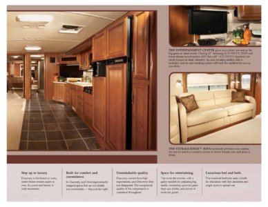 2009 Fleetwood Discovery Brochure page 3