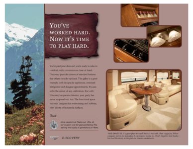 2009 Fleetwood Discovery Brochure page 4