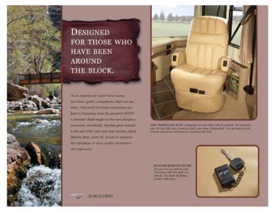 2009 Fleetwood Discovery Brochure page 8