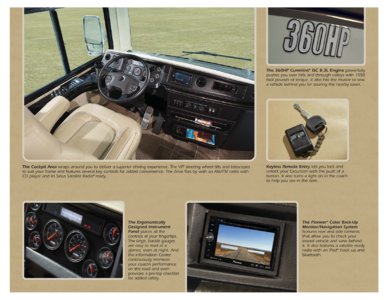 2009 Fleetwood Excursion Brochure page 9