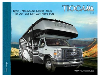 2009 Fleetwood Tioga Ranger Brochure page 1