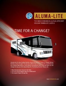 2009 Holiday Rambler Aluma Lite Brochure page 1