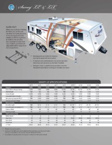 2009 Holiday Rambler Savoy Brochure page 4