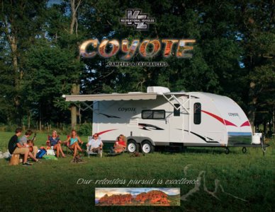 2009 KZ RV Coyote Brochure page 1