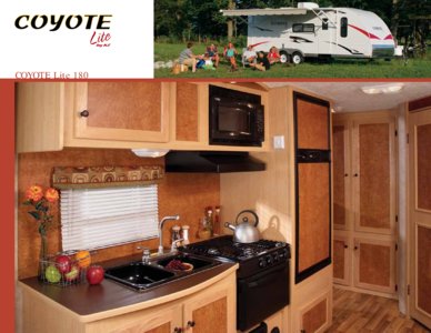 2009 KZ RV Coyote Brochure page 4