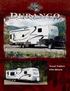 2009 KZ RV Durango Brochure page 1
