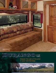 2009 KZ RV Durango Brochure page 7