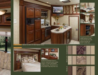 2009 KZ RV Escalade Sportster Brochure page 3