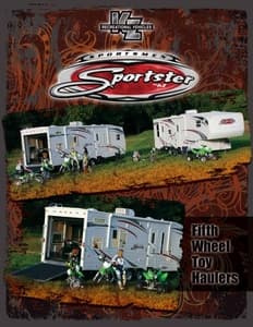 2009 KZ RV Sportsmen Sportster Brochure page 1