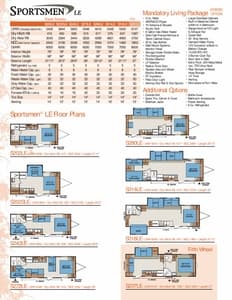 2009 KZ RV Sportsmen Brochure page 11