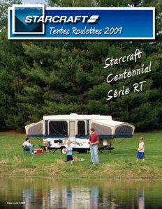 2009 Starcraft Folding Camping Trailers French Brochure page 1