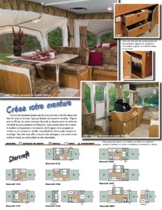 2009 Starcraft Folding Camping Trailers French Brochure page 2