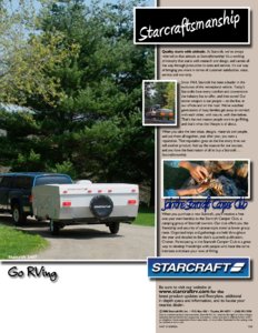 2009 Starcraft Folding Camping Trailers Brochure page 6