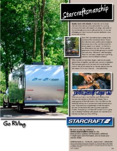 2009 Starcraft Star Stream Brochure page 6