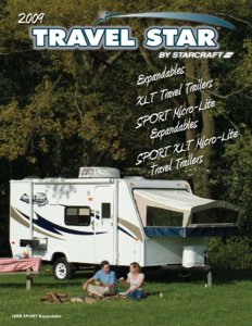 2009 Starcraft Travel Star Brochure page 1