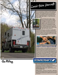 2009 Starcraft Truck Campers French Brochure page 6