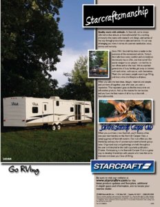 2009 Starcraft Villa Brochure page 6