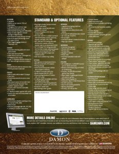 2009 Thor Challenger Brochure page 8