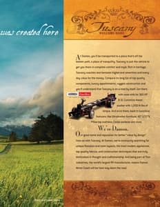2009 Thor Tuscany Brochure page 3