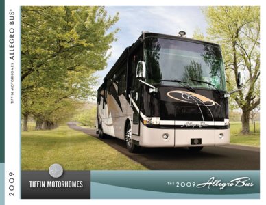 2009 Tiffin Allegro Bus Brochure page 1