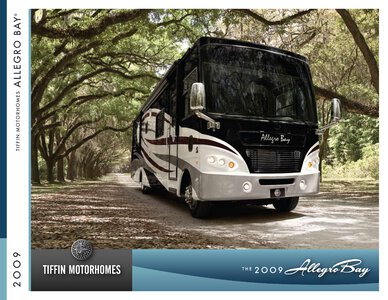 2009 Tiffin Allegro Bay Brochure page 1