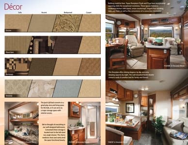 2009 Triple E RV Topaz Brochure page 3