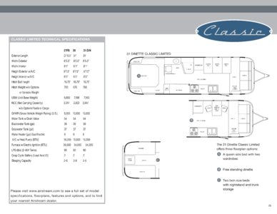 2010 Airstream Classic Limited Brochure page 5